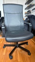 MILLBERGET zwart bureaustoel Ikea, Ophalen, Zo goed als nieuw, Zwart, Bureaustoel