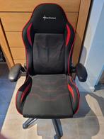 Bureaustoel Sharkoon, Huis en Inrichting, Bureaustoelen, Ophalen, Gebruikt, Zwart, Gaming bureaustoel