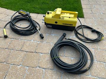 Karcher hogedrukreiniger + toebehoren  beschikbaar voor biedingen