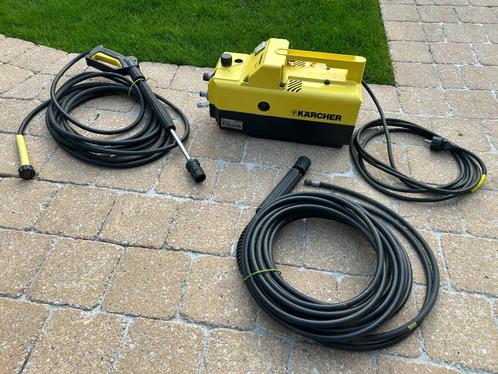 Karcher hogedrukreiniger + toebehoren, Tuin en Terras, Hogedrukreinigers, Ophalen