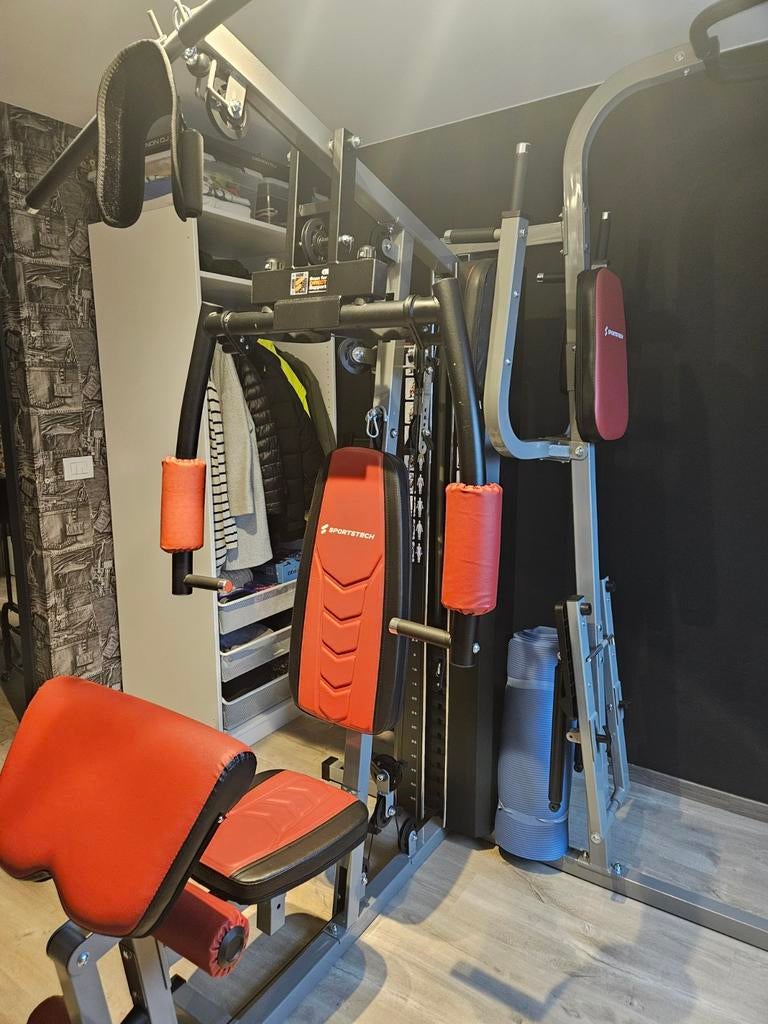 Prof. Fitnesstoestel, Ophalen, Rug