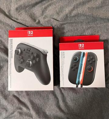 Nintendo Switch 2 Pro Controller + Joy-Con beschikbaar voor biedingen