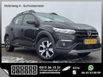 Dacia Sandero 1.0 TCe 100 Bi-Fuel 1e Eig Navi Camera Trekhaa, Auto's, Zwart, Bedrijf, Handgeschakeld, Sandero
