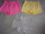 3 verschillende  meisjes shortjes. Maat 140., Enfants & Bébés, Vêtements enfant | Taille 140, Pantalon, Enlèvement ou Envoi, H&M