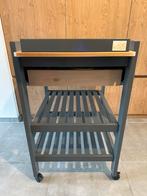 Luiertafel met wieltjes en lade, Ophalen, Zo goed als nieuw