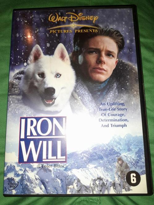 DVD Iron Will / l´enfer blanc, film de Disney, CD & DVD, DVD | Enfants & Jeunesse, Comme neuf, Film, À partir de 6 ans, Enlèvement ou Envoi