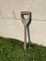 houten steel spade - gebruikt, Tuin en Terras, Hand-tuingereedschap, Ophalen of Verzenden, Spade