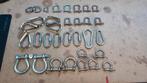 Diverse bevestigingsmaterialen in inox en verzinkt metaal ni, Ophalen of Verzenden, Inox