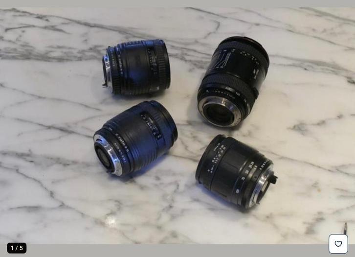 Objectif Tamron, Sigma 2 pièces et Tokina pour Pentax AF, Collections, Appareils photo & Matériel cinématographique, Lentille ou Lentilles