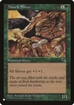 Muscle Sliver - TMP - MTG - GD, Hobby & Loisirs créatifs, Jeux de cartes à collectionner | Magic the Gathering, Enlèvement