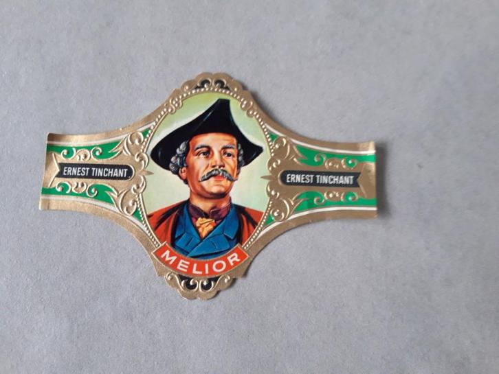 sigarenband Melior - Ernest Tinchant, Verzamelen, Rookartikelen, Aanstekers en Luciferdoosjes, Sigarenbandjes, Ophalen of Verzenden