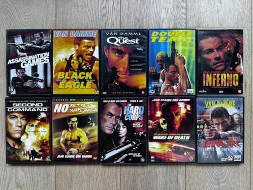 10 DVDs Jean-Claude Van Damme, CD & DVD, DVD | Action, Utilisé, Action, À partir de 12 ans, Enlèvement ou Envoi