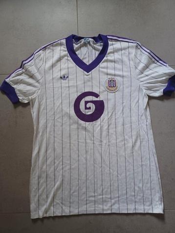 Matchworn shirt Anderlecht 1983-1984 beschikbaar voor biedingen