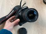 Canon spiegelreflexcamera met toebehoren, Audio, Tv en Foto, Ophalen, Gebruikt, Spiegelreflex, Canon