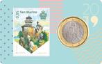 Timbre et Coincard nr 3 Saint-Marin 2019, Timbres & Monnaies, Monnaies | Europe | Monnaies euro, Autres valeurs, Série, Saint-Marin