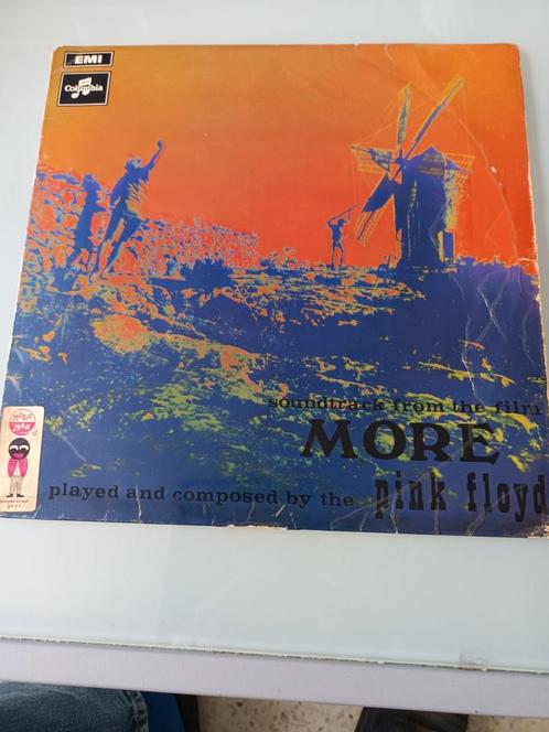 Pink Floyd, more  Engelse persing., Cd's en Dvd's, Vinyl | Rock, Gebruikt, Poprock, 12 inch, Ophalen of Verzenden