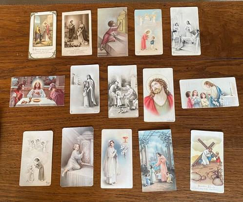 37 Anciennes « Cartes-Souvenirs » de Communion, Collections, Images pieuses & Faire-part, Image pieuse