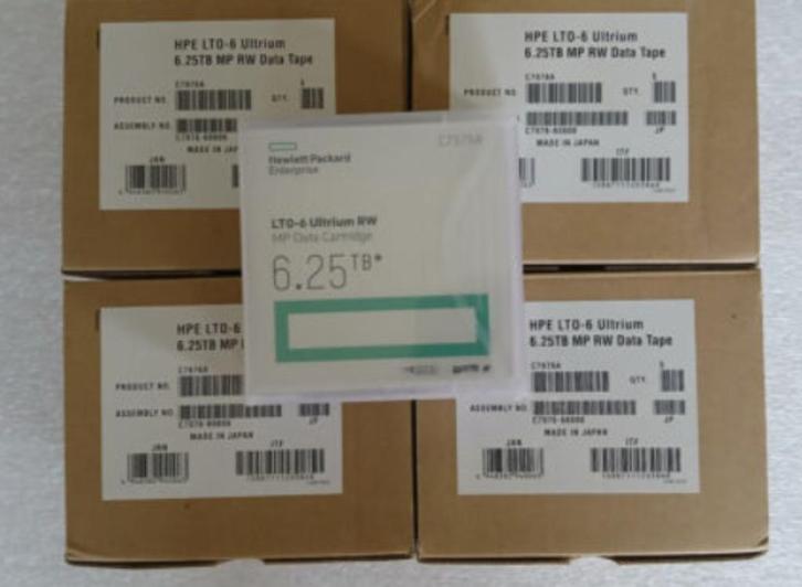 20 HP LTO-6 Tapes – Brand New & Sealed, Computers en Software, Beschrijfbare discs, Nieuw, Overige typen, Herschrijfbaar, Ophalen
