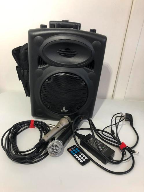 Te Huur: Mobiele Luidspreker Box, Audio, Tv en Foto, Karaoke-apparatuur, Zo goed als nieuw, Speler, Ophalen