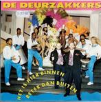Vinyl, 7"   -   De Deurzakkers – Het Is Hier Binnen Beter Da, Cd's en Dvd's, Vinyl | Overige Vinyl, Ophalen of Verzenden, Overige formaten