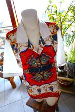 bijzonder creatief stijvol rode blouse, Enlèvement ou Envoi, Autres couleurs, Canda, Taille 42/44 (L)
