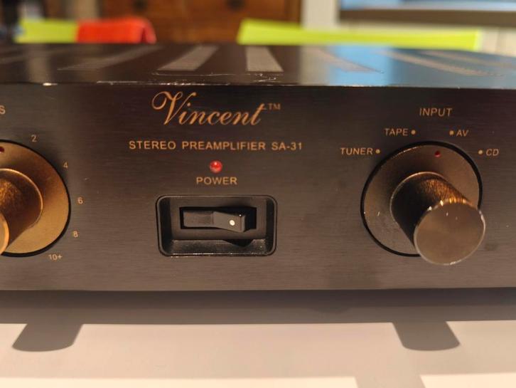 Vincent Sa 31, Audio, Tv en Foto, Buizenversterker, Ophalen of Verzenden
