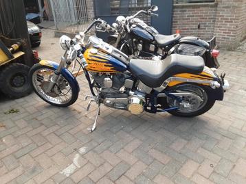 Super dikke Harley Davidson softtail in topstaat ! 1340 evo beschikbaar voor biedingen