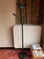 Staande lamp met leeslamp, Huis en Inrichting, Lampen | Vloerlampen, Ophalen, Gebruikt, Kunststof, 150 tot 200 cm