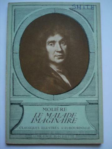 2. Molière Le malade imaginaire Classiques Vaubourdolle 1961, Théâtre, Jean-Baptiste Poquelin, Utilisé, Envoi