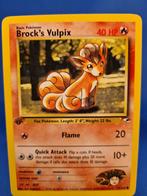 Brock's Vulpix 73/132 - Gym Heroes (1st edition), Hobby en Vrije tijd, Verzenden, Zo goed als nieuw