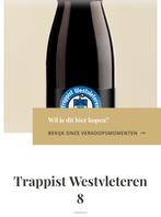 Trappist Westvleteren 8 Houten bak (incl lgg twv20€), Verzamelen, Biermerken, Ophalen of Verzenden