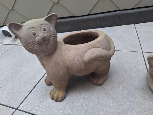 terra cotta potten kat voor buiten in goede staat, Tuin en Terras, Bloembakken en Plantenbakken, Binnen, Balkon, Tuin, Ophalen