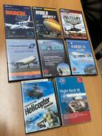 Flight simulator gerelateerde cd-rom’s - 8 stuks, Ophalen of Verzenden, Zo goed als nieuw