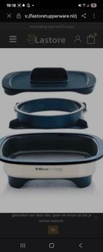 Tupperware micro pro grill+ ring utilisé 3 fois, Huis en Inrichting, Keuken | Tupperware, Ophalen, Zo goed als nieuw