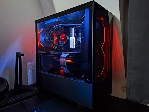 Game PC / I7-10700K / ROG Strix 3060ti / 32GB RAM, Computers en Software, Desktop Pc's, Zo goed als nieuw, 4 Ghz of meer, SSD