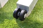 Voetbaldoel mobiele gewichtsbalk Alusport, Sport en Fitness, Voetbal, Ophalen, Zo goed als nieuw, Overige typen