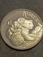 Australia,1 Dollar 2023 Koala,1 OZ Silver 999%, Timbres & Monnaies, Monnaies | Océanie, Enlèvement ou Envoi, Monnaie en vrac, Argent