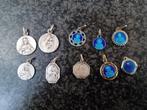 religieuze scapulier hangertjes - medaillons - zilver, Ophalen of Verzenden