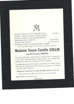 Faire part de décès, Verzamelen, Bidprentjes en Rouwkaarten, Ophalen of Verzenden