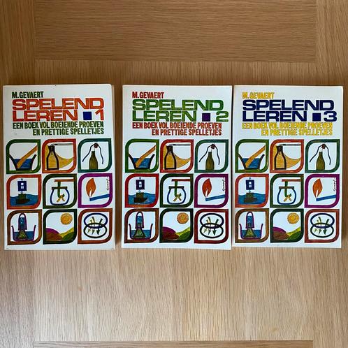 🍄 “ Spelend Leren “ . Deel 1 + 2 + 3  ( lees de tekst aub, Boeken, Kinderboeken | Jeugd | 13 jaar en ouder, Gelezen, Ophalen of Verzenden