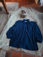 Donkerblauw blouse ZENGGI  - maat medium mooi staat, Enlèvement ou Envoi