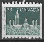 Canada 1989 - Yvert 1085 - Canadees Parlementsgebouw (ST), Timbres & Monnaies, Timbres | Amérique, Affranchi, Envoi