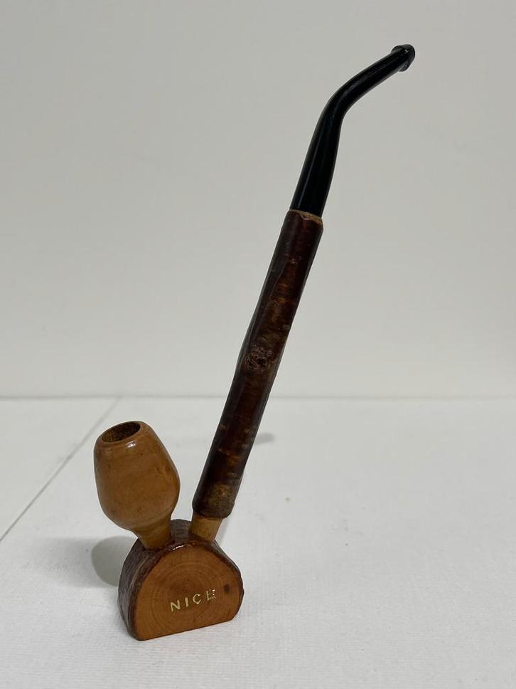 Vintage souvenir pijpje (Nice/ France) anno 1950, Antiek en Kunst, Curiosa en Brocante, Ophalen of Verzenden