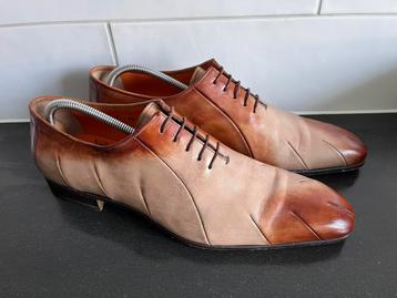 Santoni herenschoenen maat 9.5 / 43.5 weinig gedragen beschikbaar voor biedingen