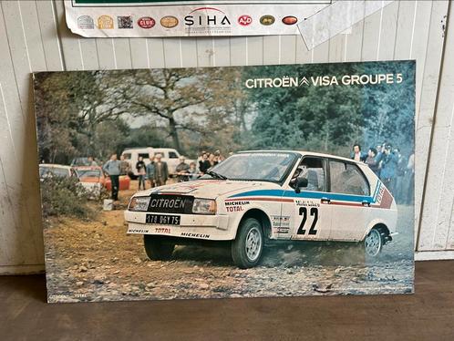 Originele dealer poster Citroën Visa Chrono, Verzamelen, Automerken, Motoren en Formule 1, Zo goed als nieuw, Ophalen
