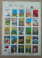 tintin/ first day sheet 100 ans HERGE, Collections, Tintin, Statue ou Figurine, Neuf