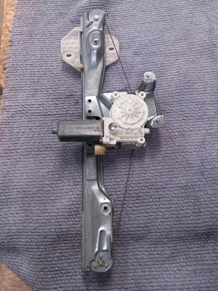 ACHTER LINKS raammechanisme Renault clio 2 5 porres, Auto-onderdelen, Ruiten en Toebehoren, Renault, Gebruikt, Ophalen of Verzenden