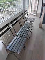 4 chaises terrasse balcon, Comme neuf