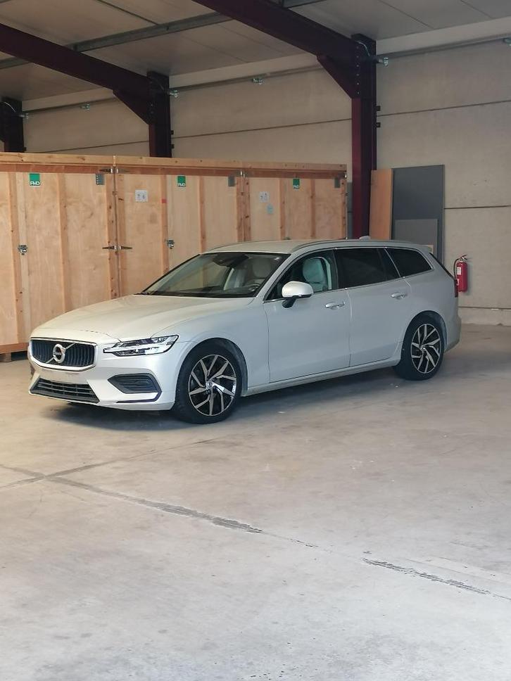 volvo, Auto's, Volvo, Particulier, V60, Diesel, Euro 6, Break, 5 deurs, Handgeschakeld, Beige, Beige, Leder en Stof, Voorwielaandrijving