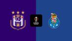 2* Tickets Anderlecht - Porto, Tickets en Kaartjes, Sport | Voetbal, Losse kaart, Twee personen, November